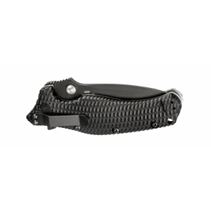 Zero Tolerance Matte Black Folding Knife w/ Black G10 Handle with Zero Tolerance Knife Pouch